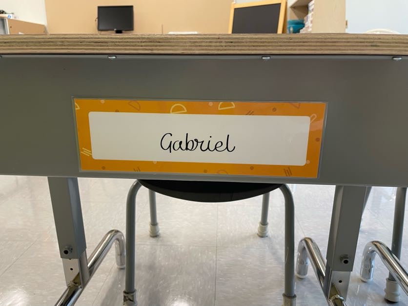 Plaquettes de noms magnétique X-Large (Boite de 10)