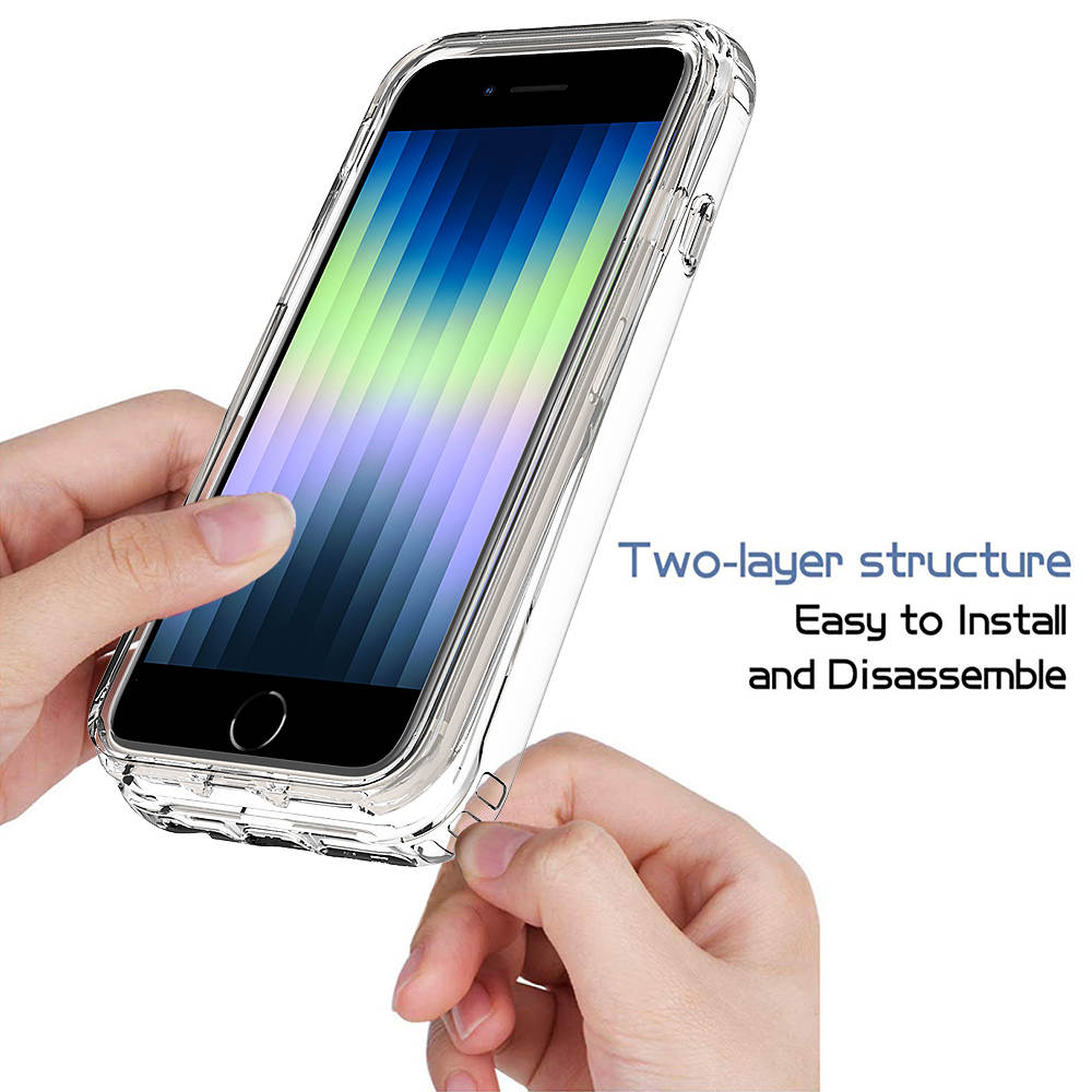 Étui iPhone SE Transparent robuste