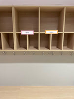 Plaquettes de noms magnétique Médium (Boite de 10)