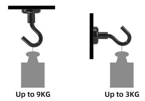 Crochets magnétique (Boite de 10)