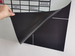 Tableau blanc magnétique 4' x 3' - amovible