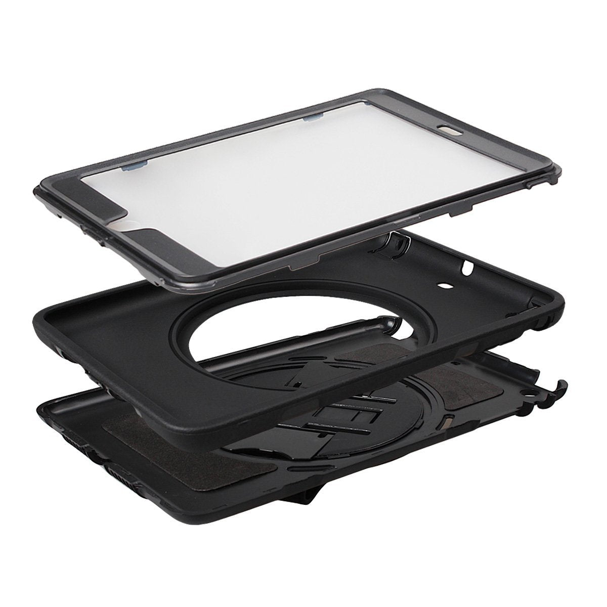 Étui pour iPad Air (& Mini) avec poignée rotative