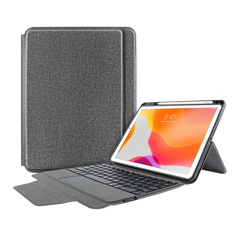 Étui iPad folio avec clavier Bluetooth et porte stylet– MOBIESSENTIALS