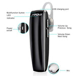 Oreillette Bluetooth 4.0 avec technologie de réduction du bruit et du son HD