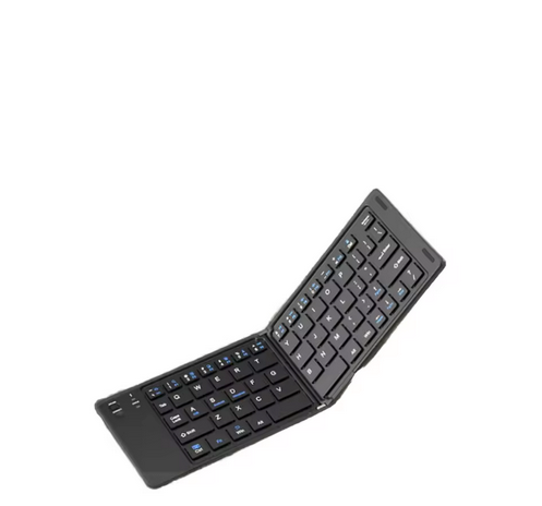 Clavier pliable Bluetooth avec support mobile inclus