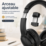 Stereo Headphones with 2 Included Cables USB-C + 3.5mm | No Microphone