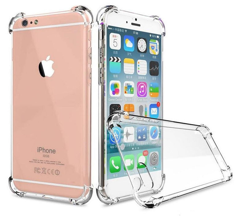 Transparent case for iPhone 7/8 with cushions