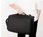 Sac à dos pour ordinateur hydrofuge noir