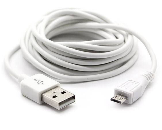 CABLE 3 meters Microousb-USB