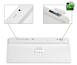 Clavier sans-fil portable Bluetooth (11'')