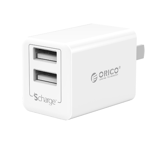 Orico Wha USB Charger 5v2.4*2 / Smart output: 5V / 1A