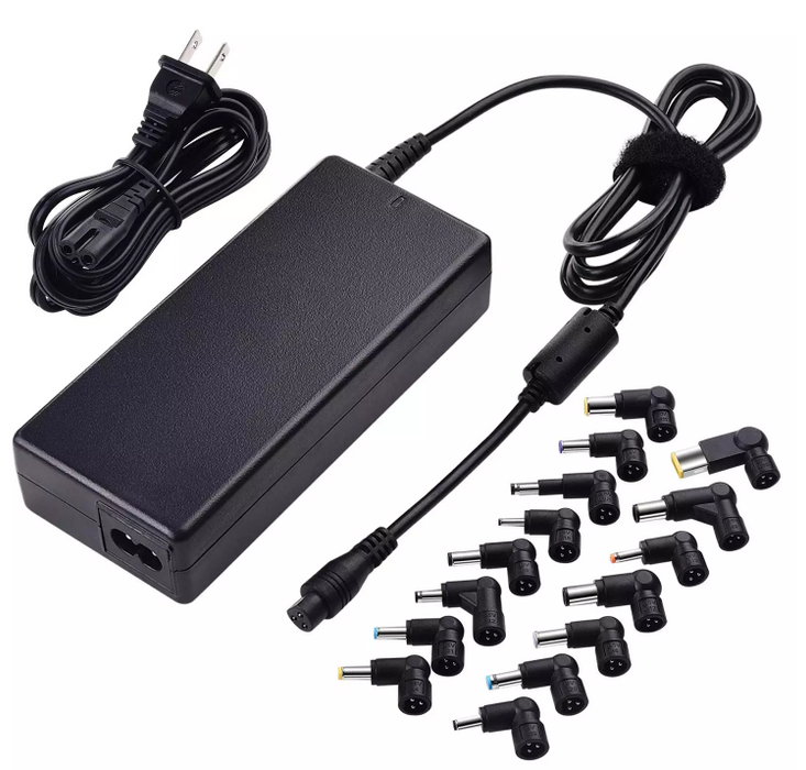 Universal charger for 90W laptop with 15 adapters