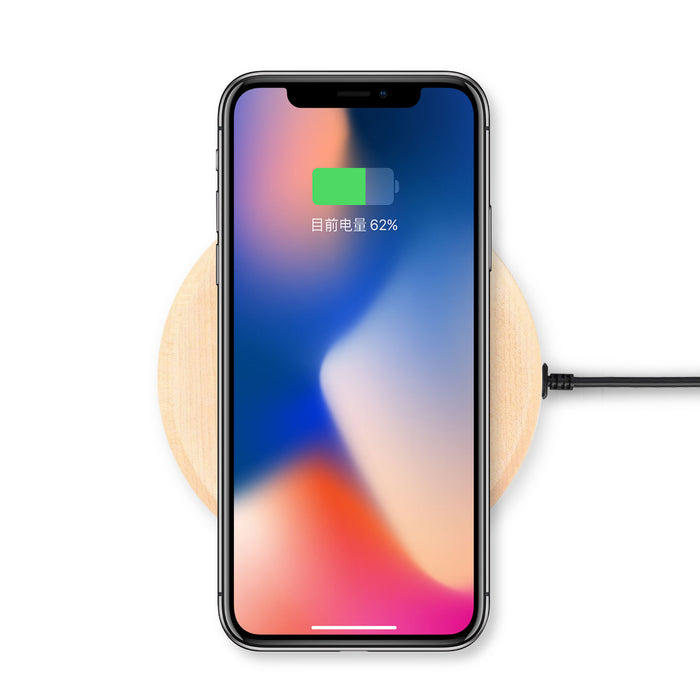 Pad de chargement sans-fil pour iPhone 8/8Plus/X et autres dispositifs compatibles